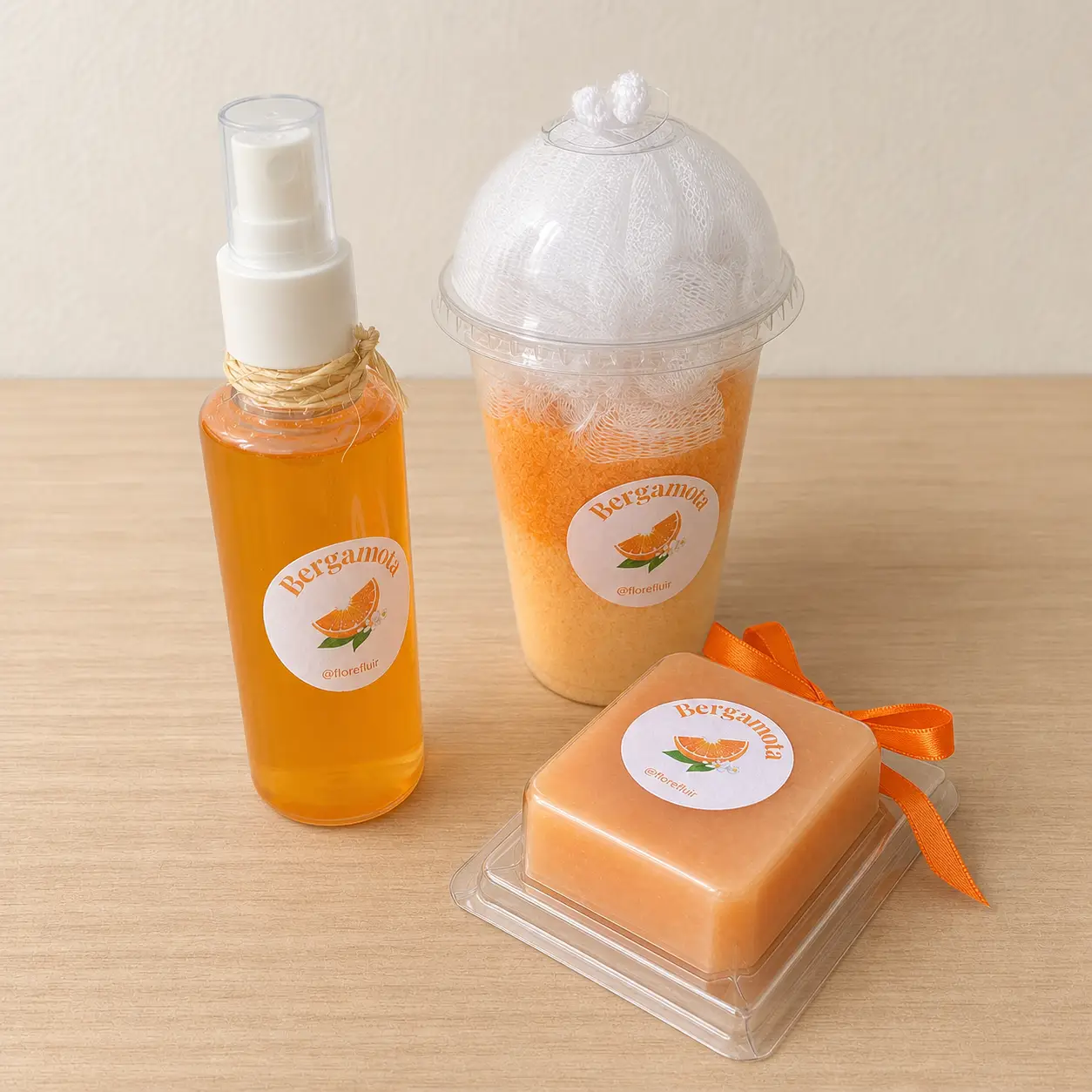 Kit Bergamota com Sabonete Blister