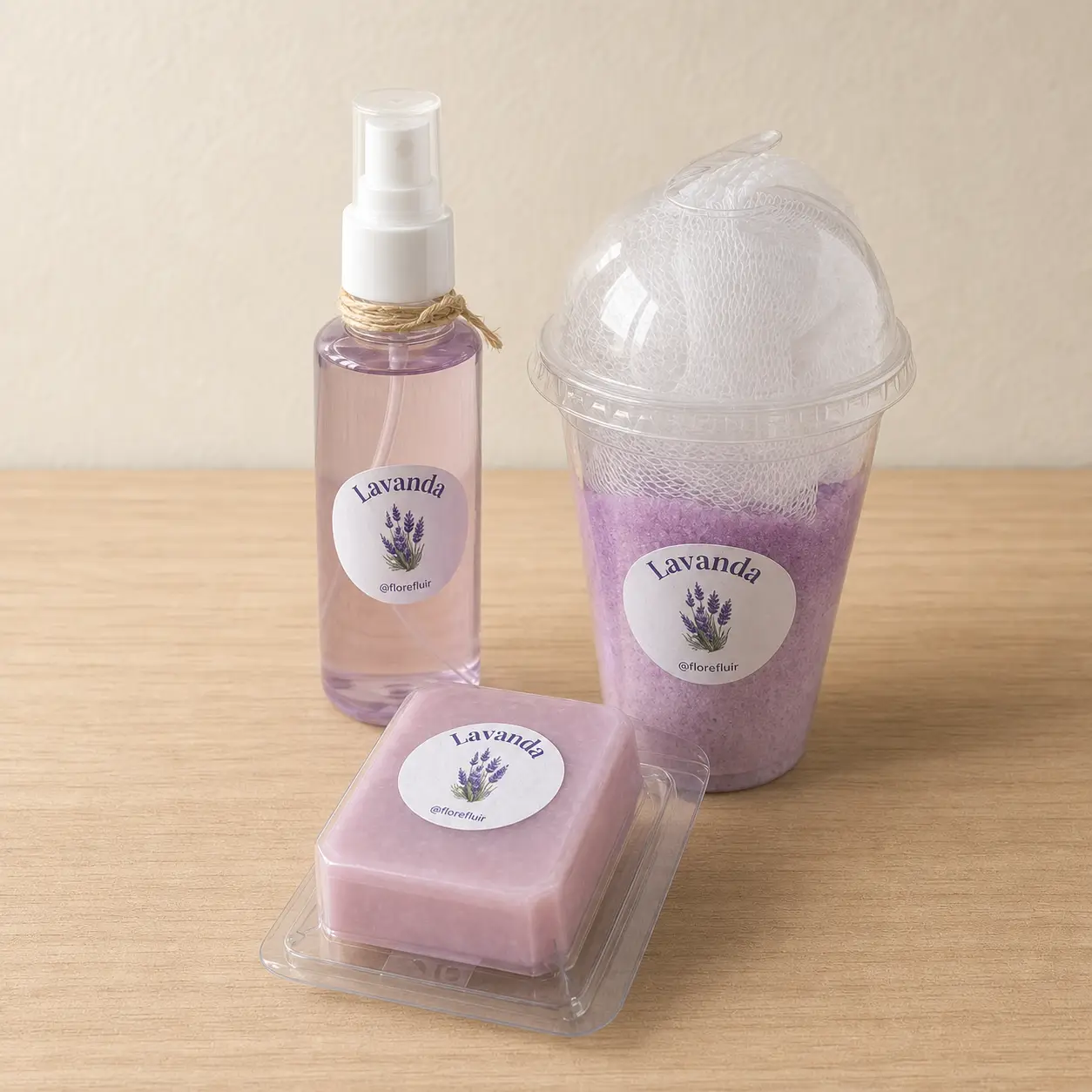 Kit Lavanda com Sabonete Blister